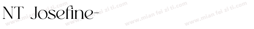 NT Josefine字体转换
